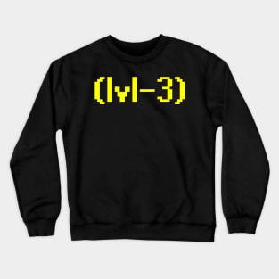 lvl-3 Noob OSRS Crewneck Sweatshirt